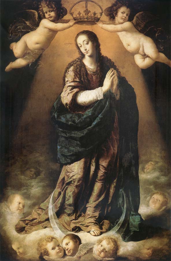 The Immaculate one Concepcion Toward the middle of the 17th century